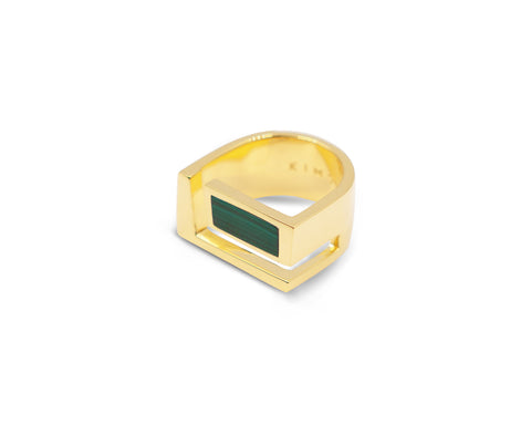 Triangolo Studs Gold
